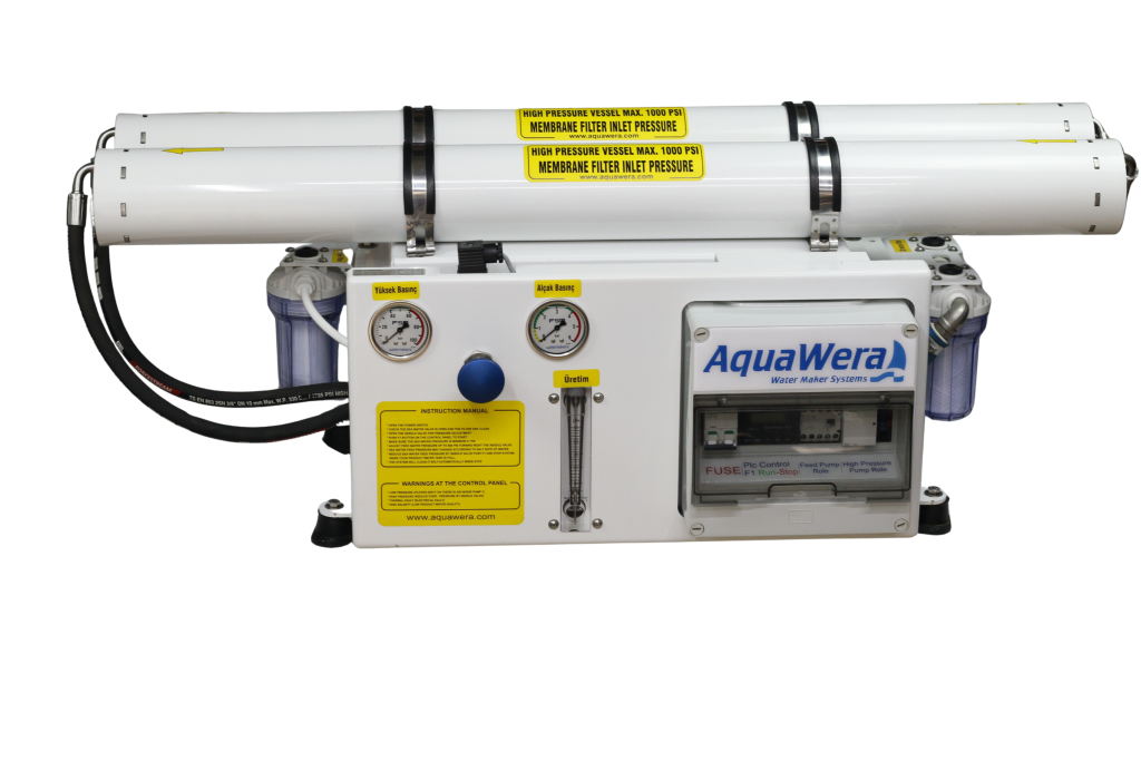 Watermaker- Aquawera | Tekne Su Yapıcı Satış ve Yetkili Servis 1 Wera 350 1 Tekneler için Su Yapıcı Tatlı Su - İçme Suyu